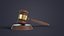 Wooden Judges Gavel