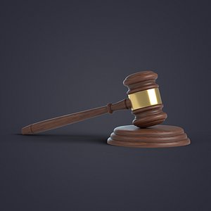 Wooden Judges Gavel