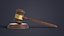 Wooden Judges Gavel