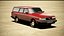 3D volvo 245 1990 model