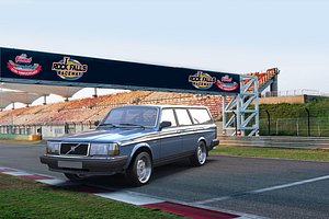 3D volvo 245 1990 model