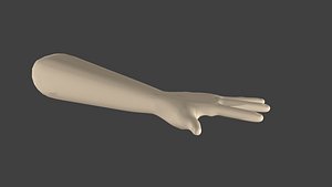 hand 3D model