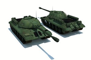 3ds tank joseph stalin iosif
