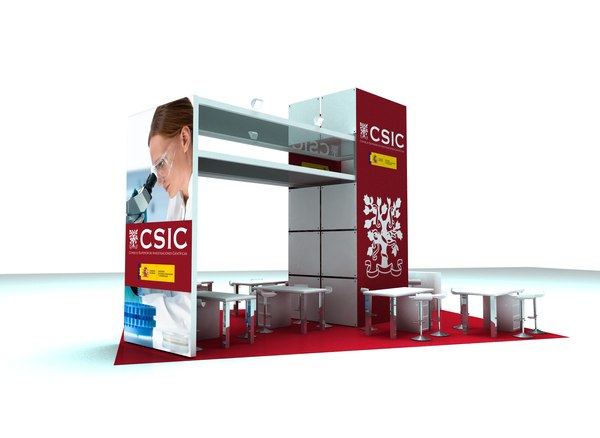exhibition stand 3D