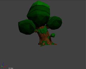3D big tree