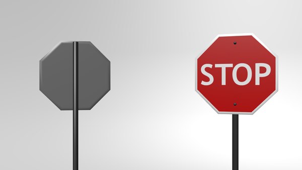 modelo 3d Stop Sign - TurboSquid 1976408