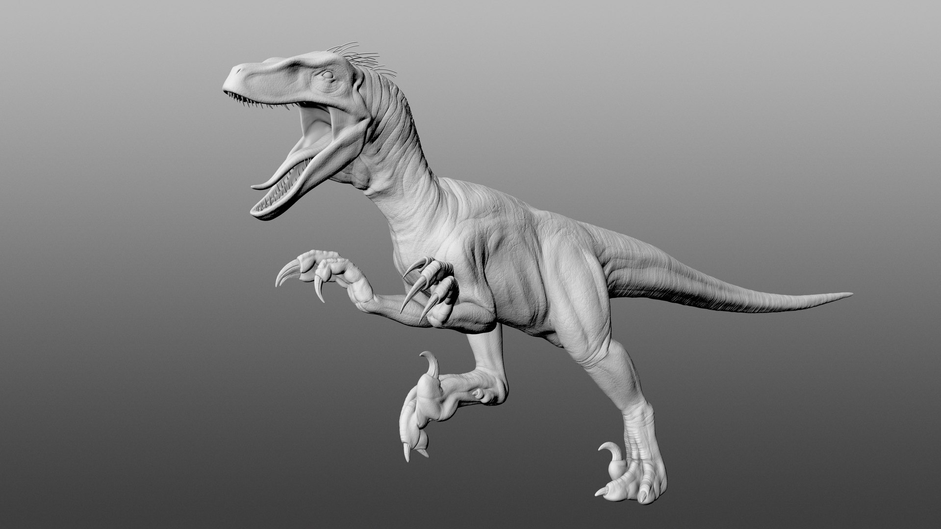 Velociraptor 3D Model - TurboSquid 1894275