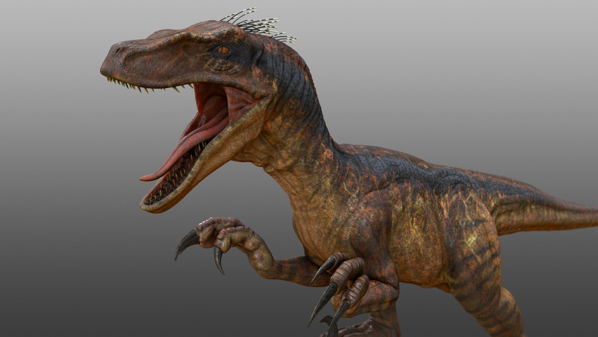 Velociraptor 3D Model TurboSquid 1894275