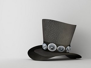 3d slash hat