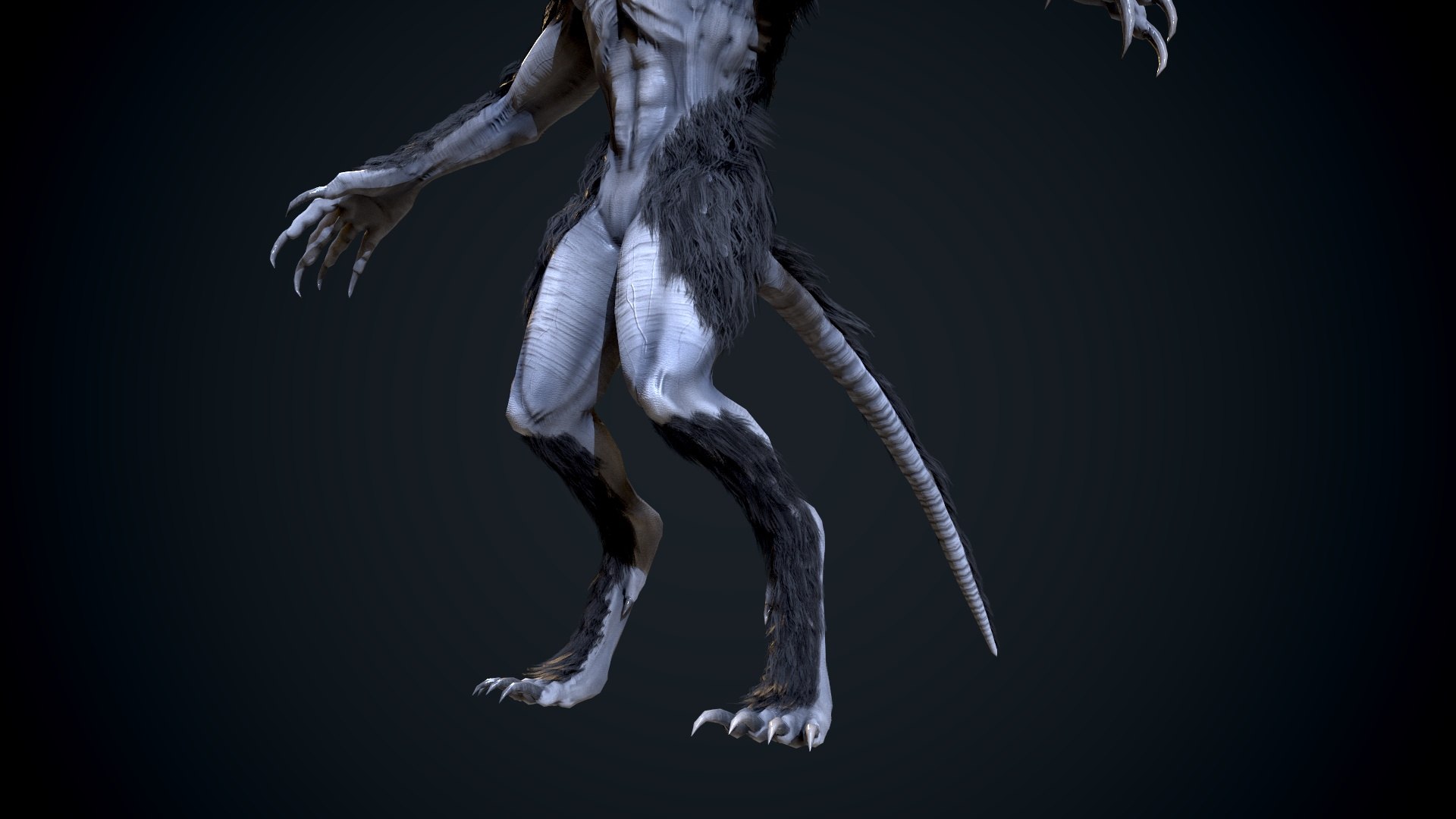 Evil werewolf model - TurboSquid 1918603