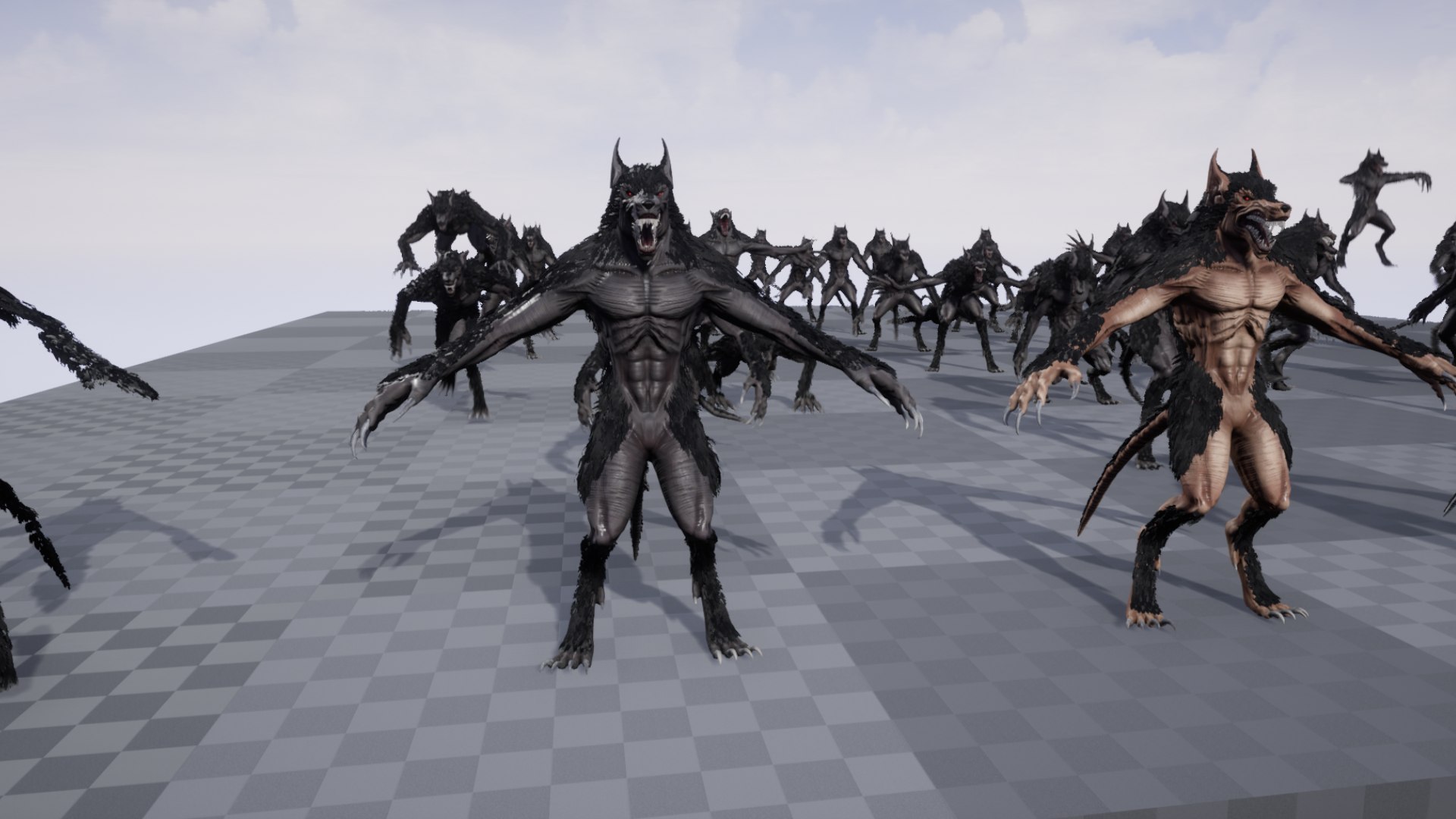 Evil werewolf model - TurboSquid 1918603
