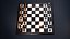 Metallic chrome chess set blender
