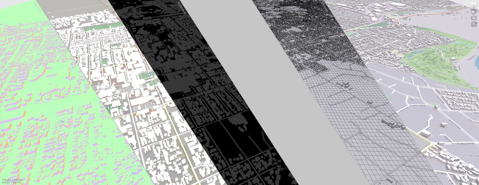 3D Cityscape Palmerston North New Zeland Model - TurboSquid 2138653