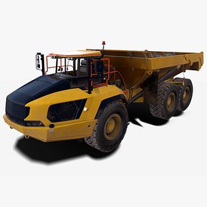 Articulated Dump Truck 3D model