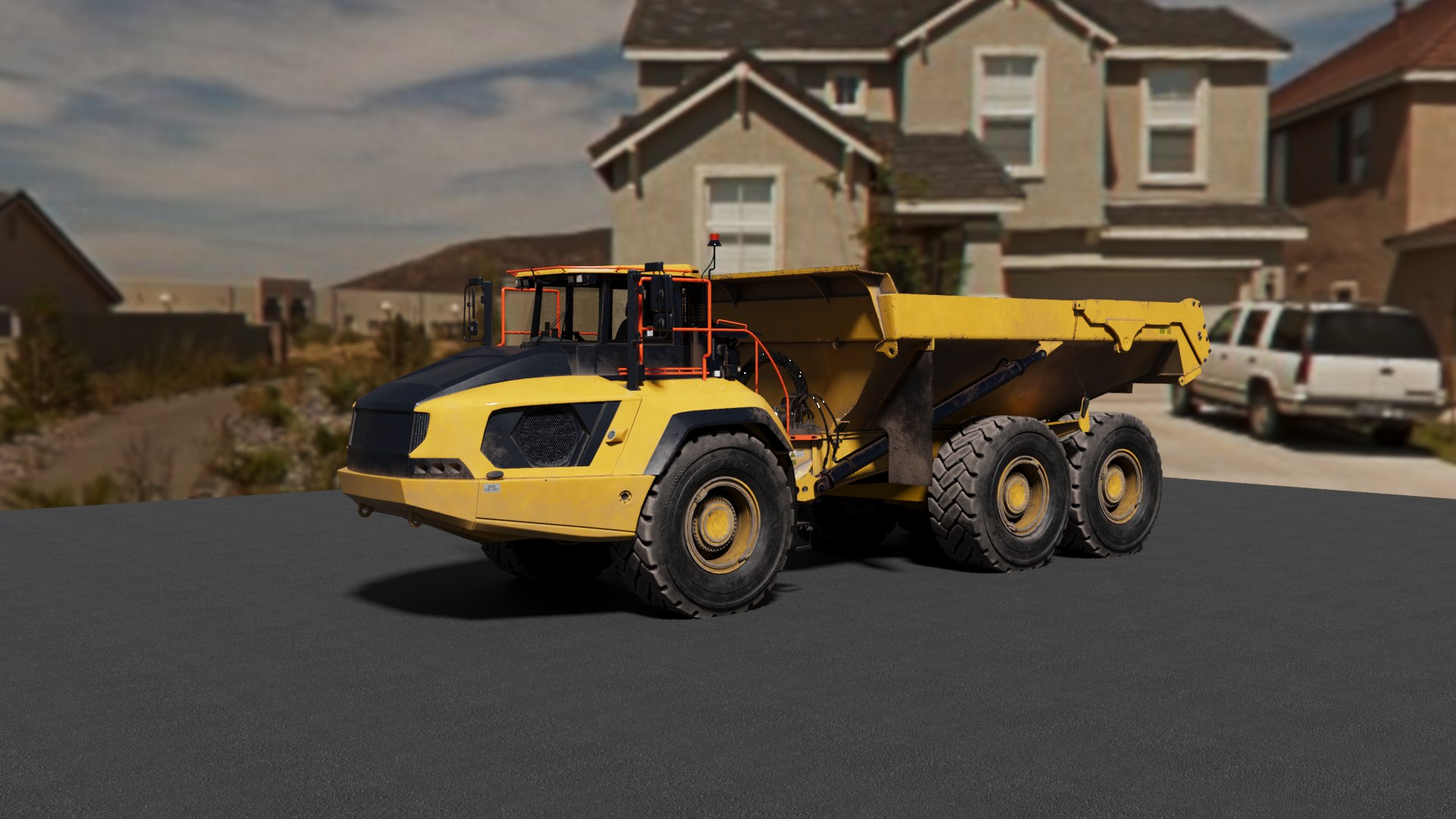 Articulated Dump Truck 3D Model - TurboSquid 1974714