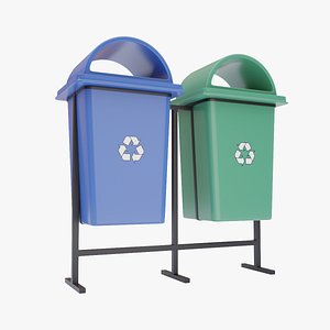 Dustbin 3D model
