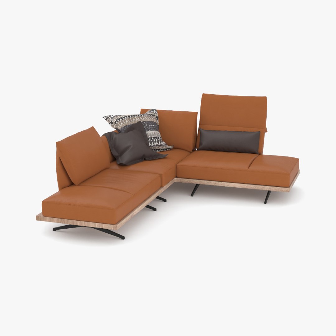 modelo 3d Koinor Phoenix Sofa TurboSquid 2112108