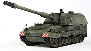 3D SPH Panzerhaubitze 2000 2004 model