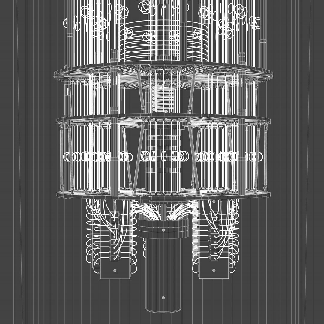 Quantum Computer 3D Model - TurboSquid 1594665