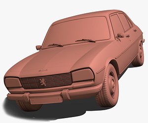 3ds max peugeot 504