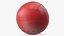 Red Fitness Medicine Ball