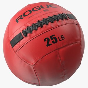 Red Fitness Medicine Ball