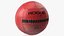 Red Fitness Medicine Ball