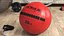 Red Fitness Medicine Ball