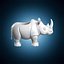 Rhino Planter 3D Print Model