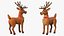 Christmas Reindeer Cartoon Basic Pose