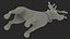 Christmas Reindeer Cartoon Basic Pose