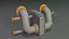 Wall Tube Mechanism Props 1 - 20 pieces