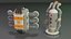 Wall Tube Mechanism Props 1 - 20 pieces