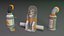 Wall Tube Mechanism Props 1 - 20 pieces