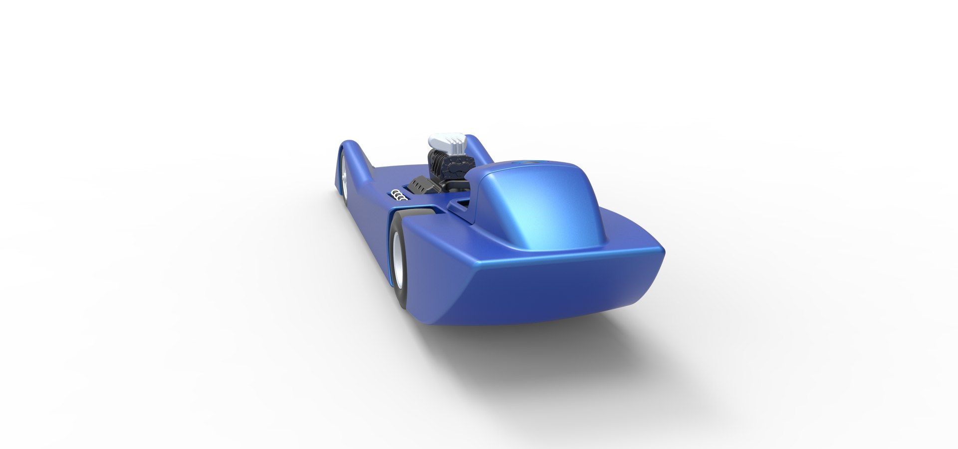 Diecast Front Engine Old School Dragster With Shell Version 6 Scale 1 ...