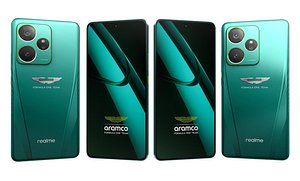 Realme GT 7 Dream Edition Aston Martin Green