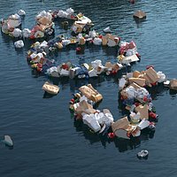 Floating Trash SOS Installation