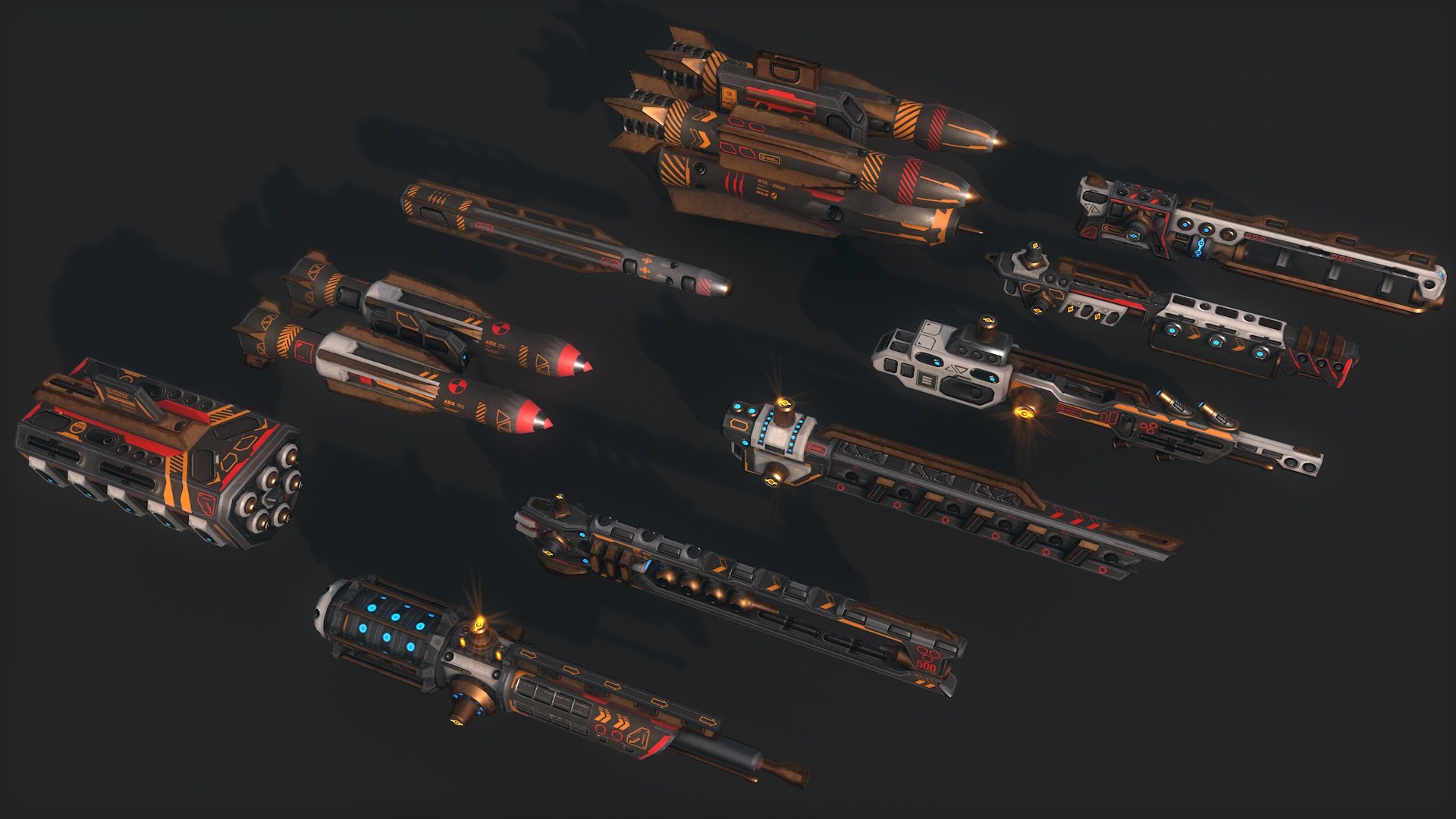 Spacecraft 02 Modular Pack model - TurboSquid 1810170