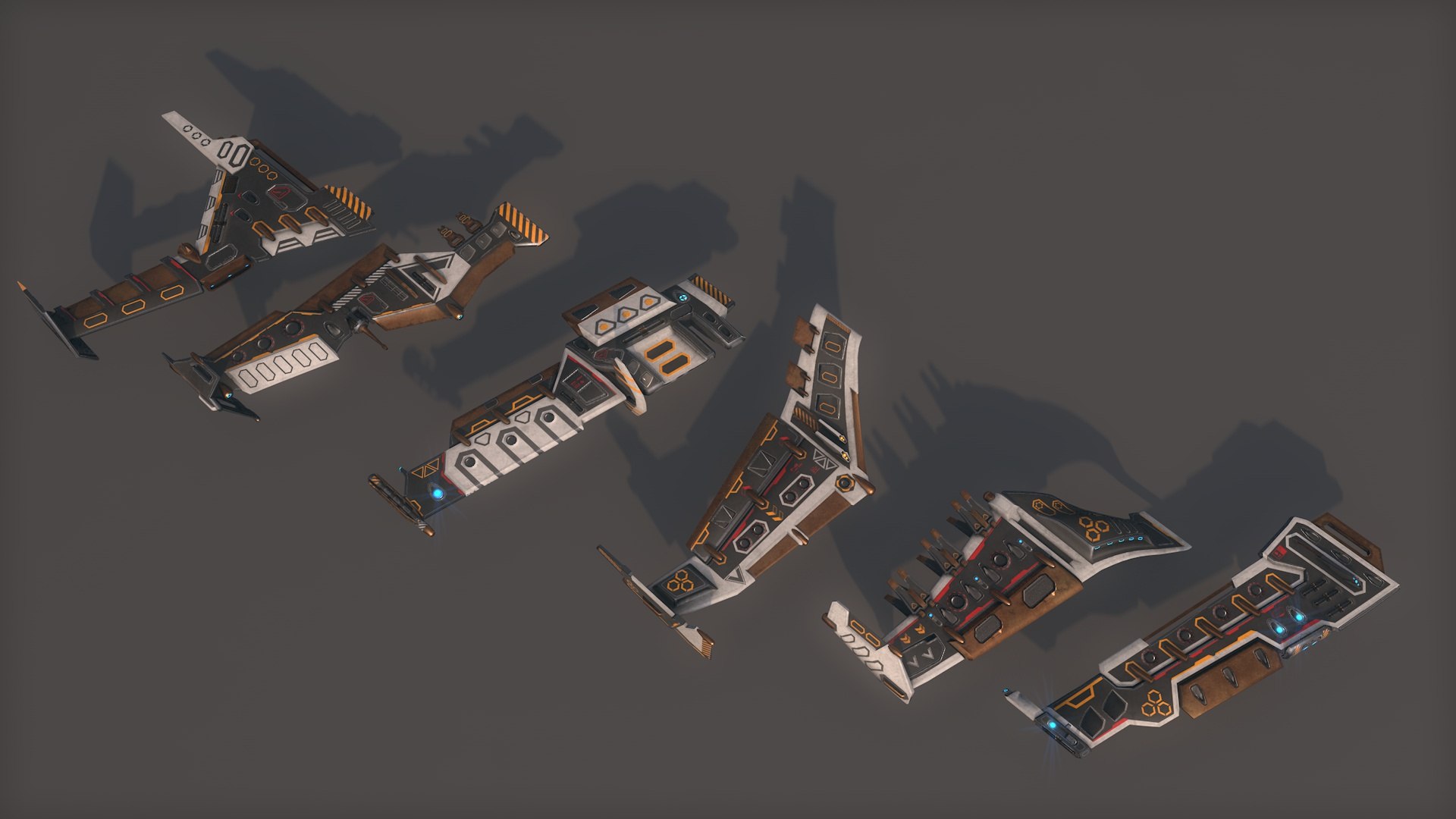 Spacecraft 02 Modular Pack model - TurboSquid 1810170