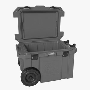 45 QW Pelican Elite Wheeled Cooler 3D model