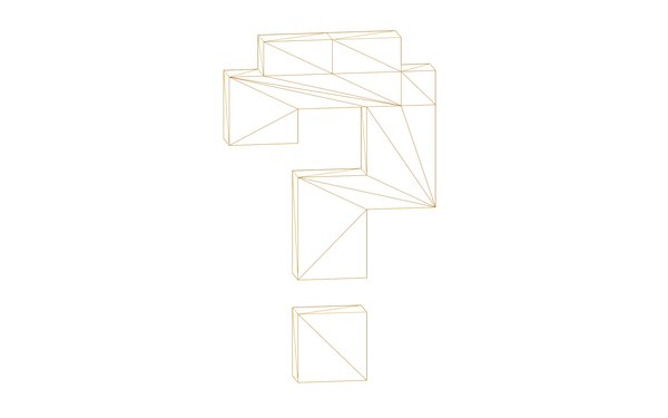 modelo 3d Question mark 8 bit low poly game asset - TurboSquid 1945395