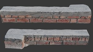3D Brick and Concrete Beam Scan