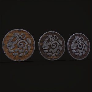 Nordic Wild Steed Shield model
