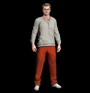 3D model Man