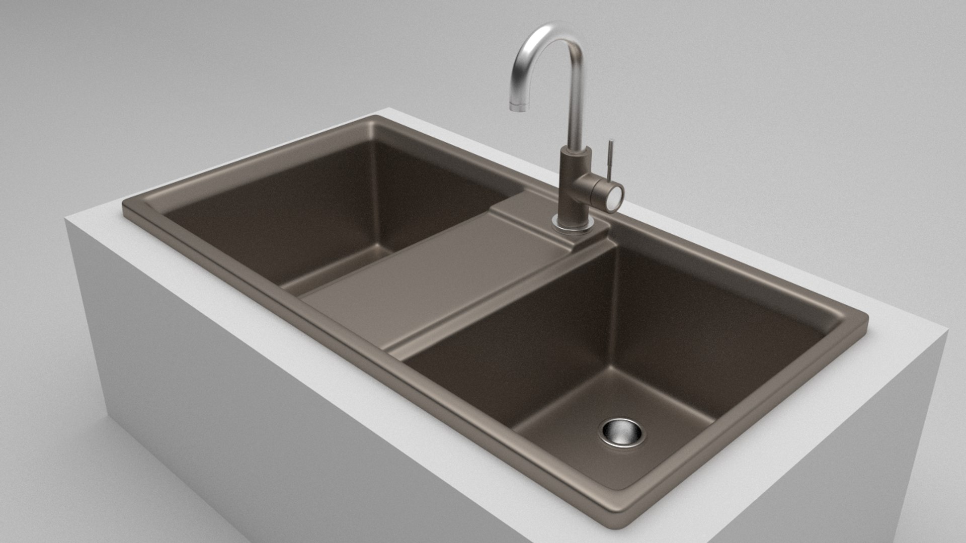 Sink Tap 2 3d Model