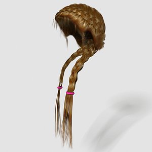 3dsmax hairstyle girl