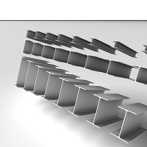 cinema4d metal beams h e