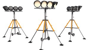 3D model Stadium Light