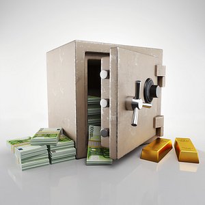 Safe with euros