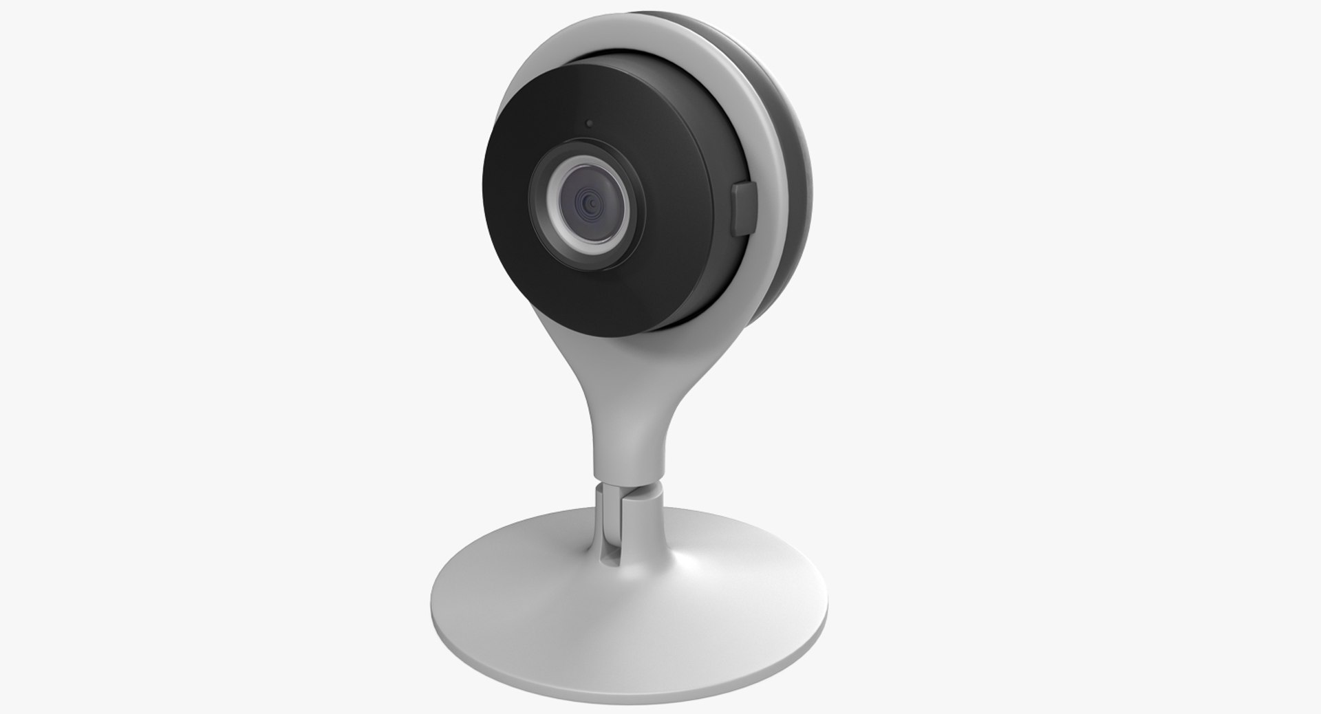 Indoor Smart Security Camera 3D model preview